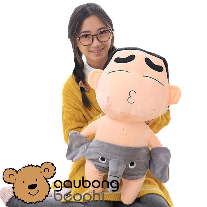 Cu shin bông mặc quần voi size 1m- thú nhồi bông- gấu bông