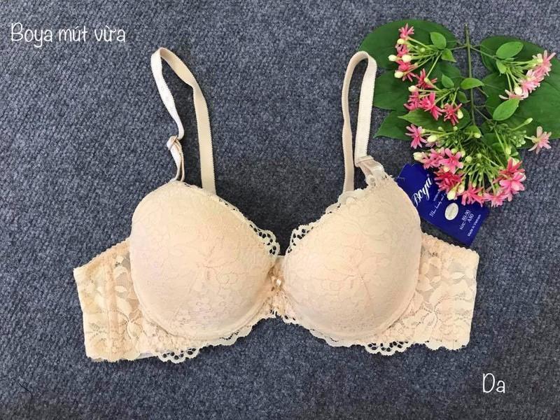 Áo ngực Boya ren mút vừa 024W Hàng Việt Nam Nhiều màu