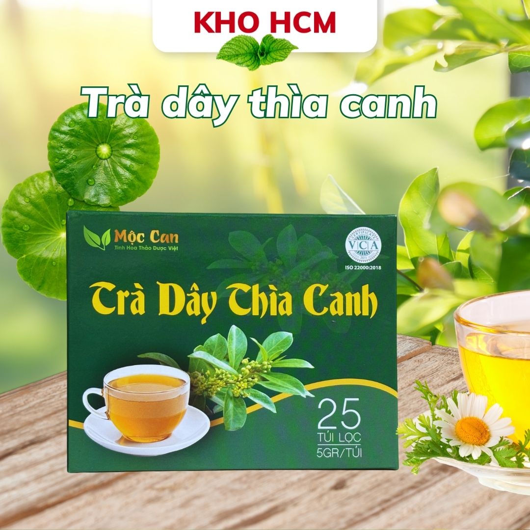 Trà dây thìa canh Mộc Can hộp 25 túi lọc 
