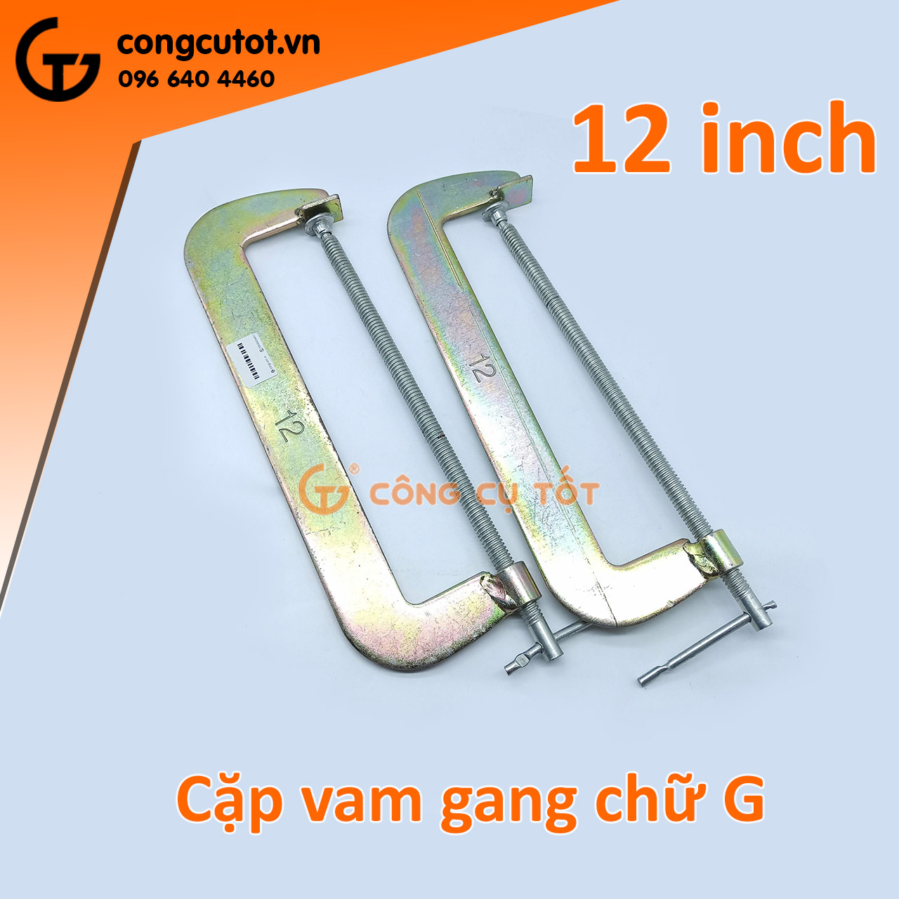 Bộ 2 chiếc cảo chữ c 2 - 12 inch