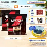 [ƯU ĐÃI THÁNG 5][Giao hàng toàn quốc] Combo 2 Cà phê đen hòa tan NESCAFÉ CAFÉ VIệT (Túi 35 gói x 16g)