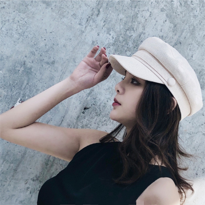 Mũ nón nồi beret nữ phong cách ÂU/MỸ - hải quân