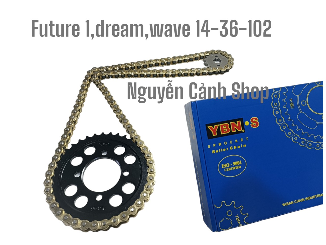 YBN yellow black nhông sên dĩa future 1,dream,wave 14-36-102