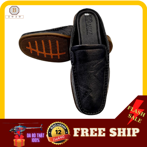 Giày lười nam da bò cao cấp ntb556