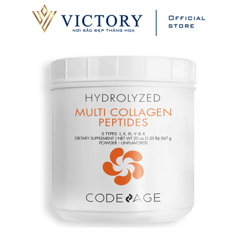 Bột Collagen Thủy Phân Code Age Hydrolyzed Multi Collagen Peptides Tổng