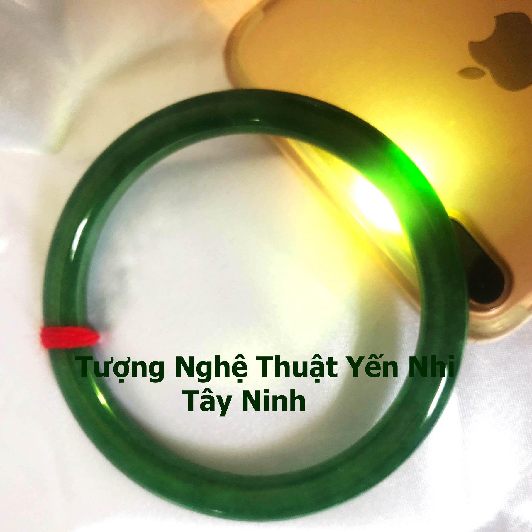 [Hàng VIP] Vòng tay Ngọc Phỉ Thúy xanh cao cấp tự nhiên (Ni 62mm), đá quý đẳng cấp sang trọng và quý phái, quà tặng ý nghĩa