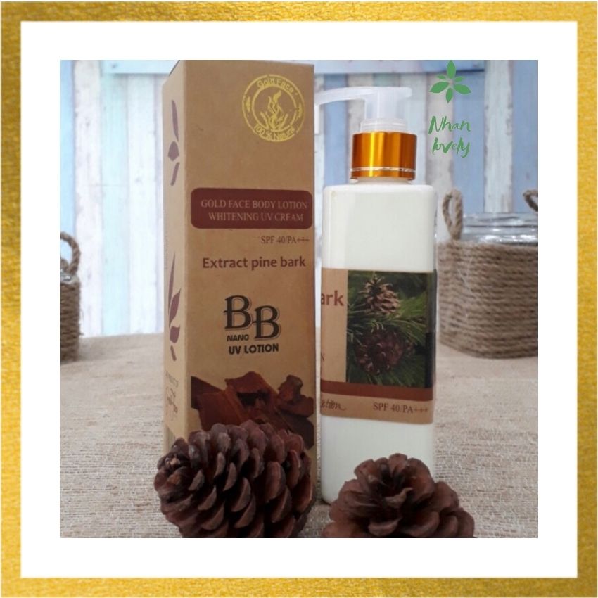 [Freeship] Dưỡng Thể BB GOLDFACE BODY LOTION WHITENING UV CREAM - GF12 - Nhanlovely