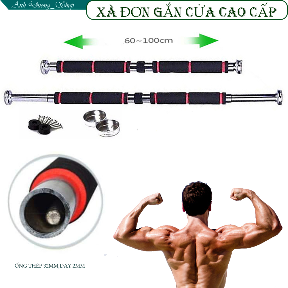 Xà Đơn Treo Tường,Thanh Xà Đơn Gắn Cửa,Tập Xà Đơn Tại Nhà,Gọn gàng không tốn diện tích,Chắc chắn,chịu tải trọng lớn