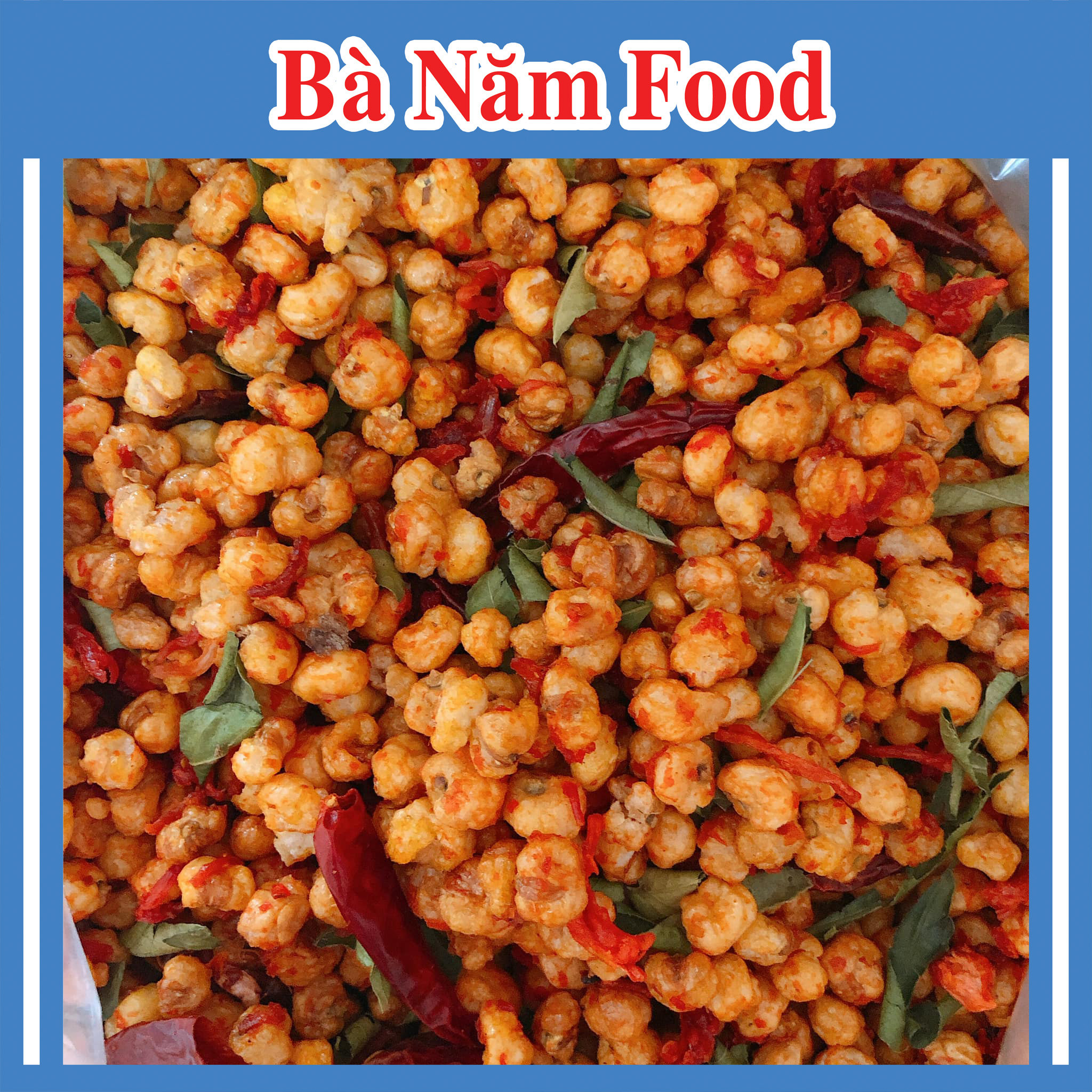 Bắp Sấy Khô Bò Lá Chanh ăn Vặt Văn Phòng