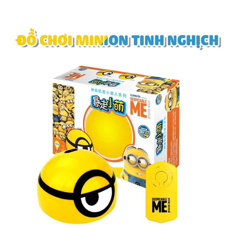 Đồ chơi thư giản minion troll - đồ chơi minion troll - minion thông minh chạy chốn cho bé - troll mini