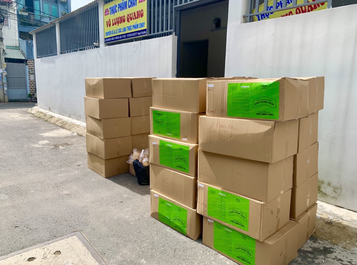 Sườn non chay thùng 10kg giá sĩ vô lượng quang cao cấp