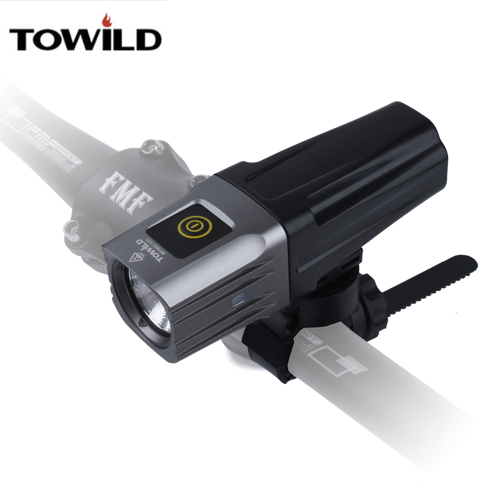 TOWILD Professional 1600 Lumens Bicycle Light Side Warning IPX6 Waterproof USB Rechargeable Bike Light Flashlight Accessories TOWILD Professional 1600 Lumens Bicycle Light Side Warning IPX6 Waterproof USB Rechargeable Bike Light Flashlight Accessories TO