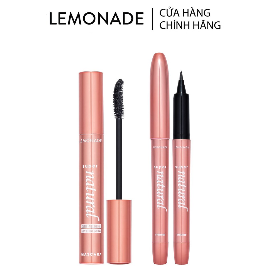 Combo Lemonade Eyeliner và Mascara SuperNatural (1g & 7.5g)
