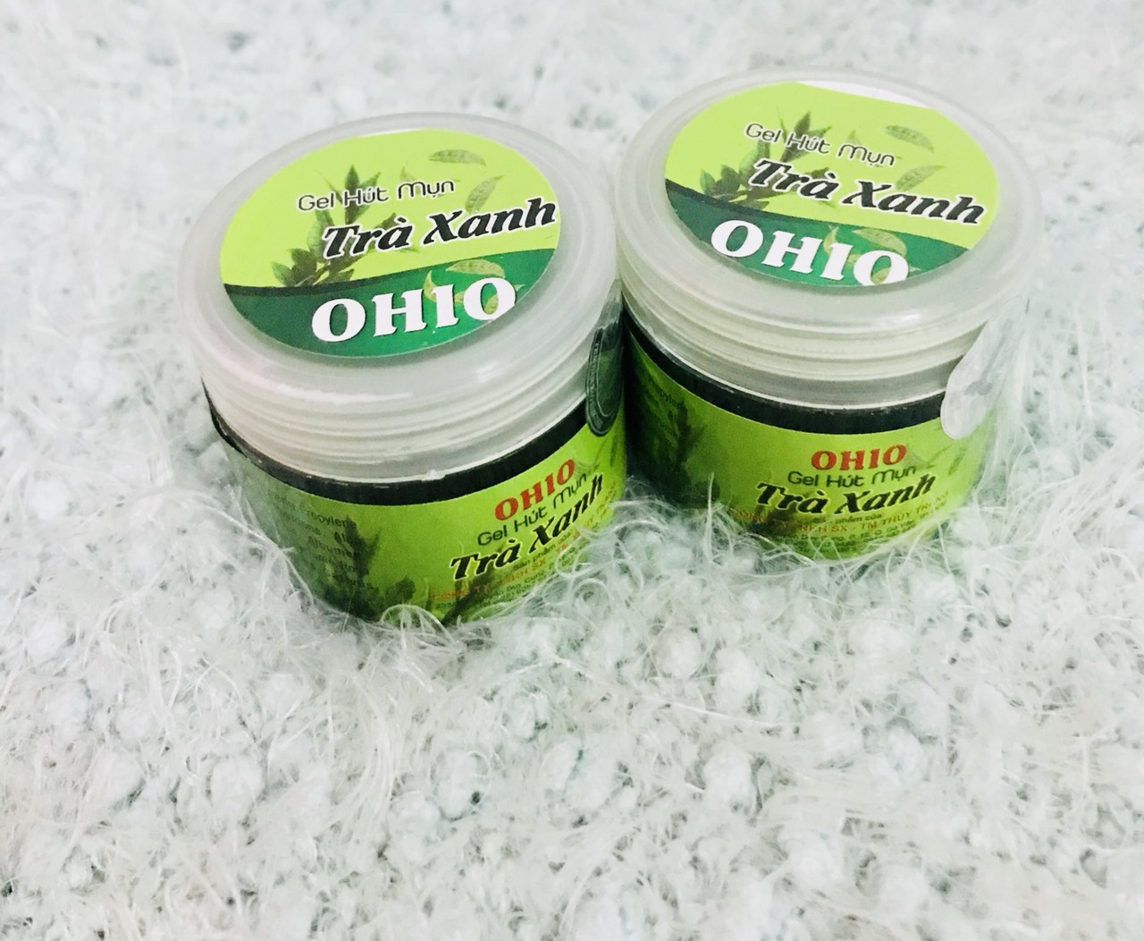 Combo 2 Gel Hút Mụn Trà Xanh Ohio - Lột Mụn Cám - Mụn Đầu Đen - Mặt Nạ Lột Mụn