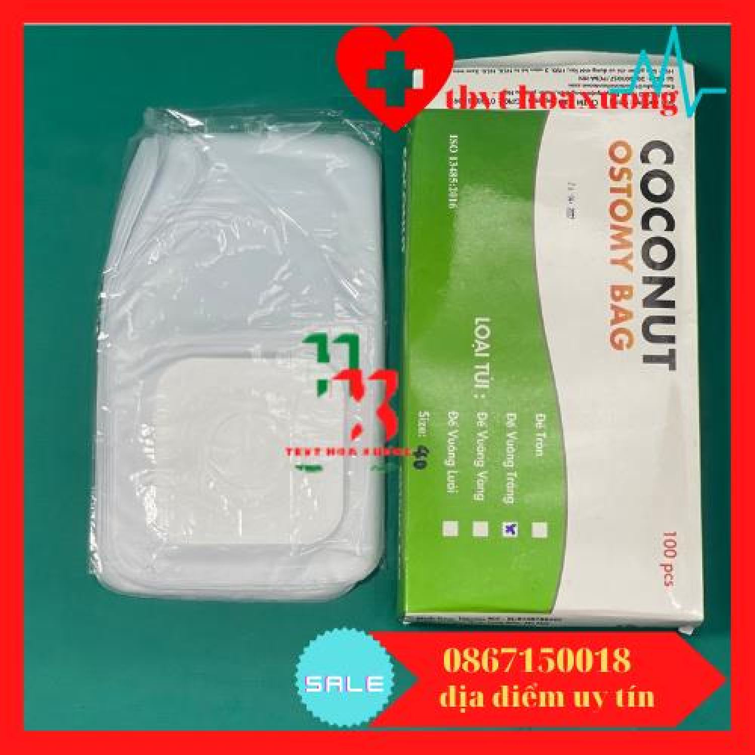 Túi hậu môn nhân tạo dùng 1 lần