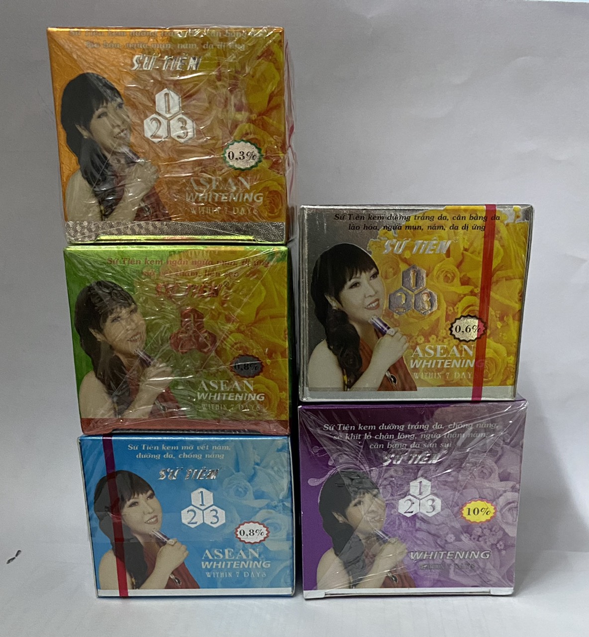 Kem Sứ Tiên dưỡng trắng da, cân bằng da lão hóa, ngừa mụn, nám, da dị ứng