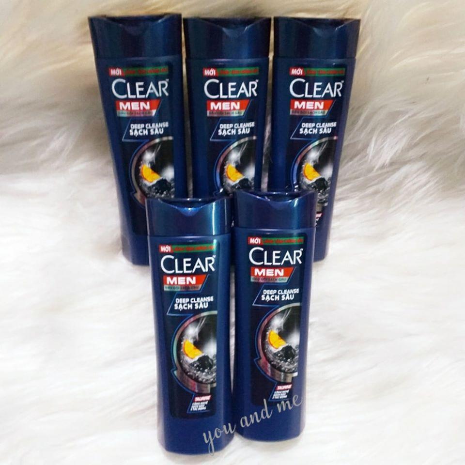 [HCM]Dầu gội Clear Men 70g