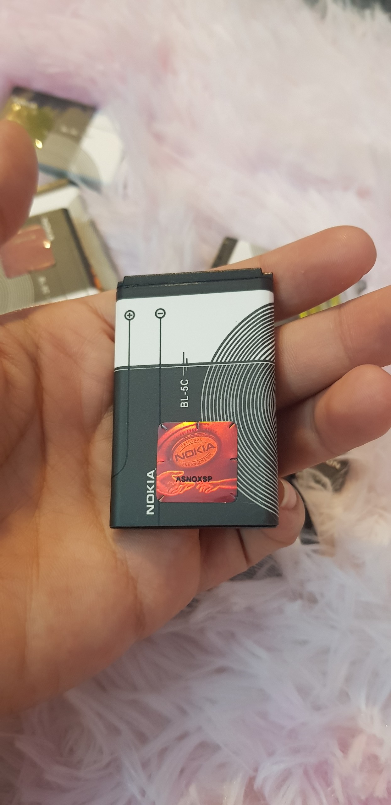 Pin nokia BL 4C / BL 5C chính hãng cell Panasonic có tem chống hàng giả