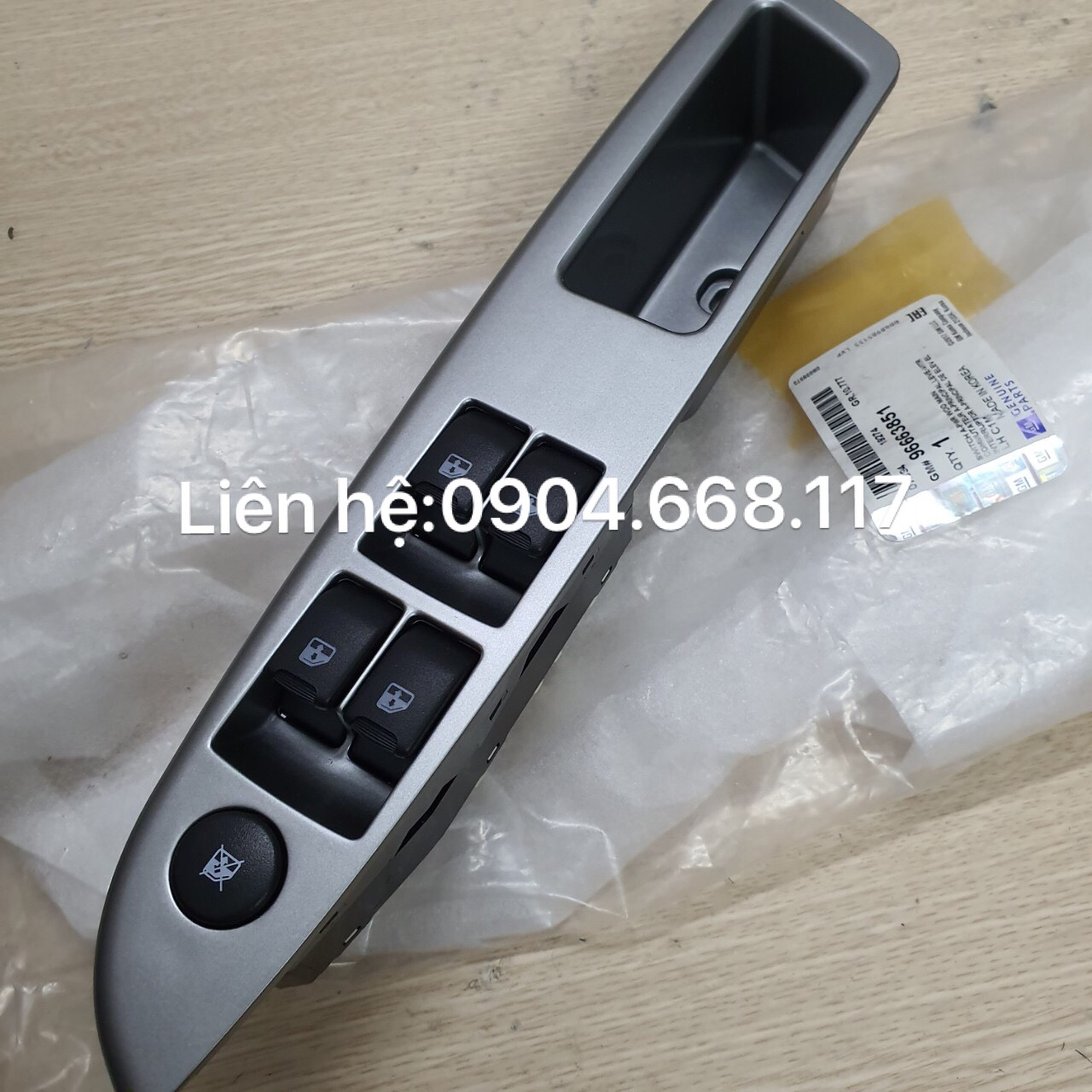 Công tắc nên xuống kính tổng Chevrolet Spark (MATIZ) xịn