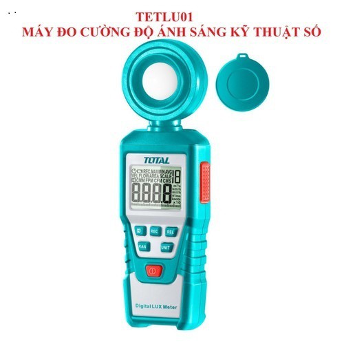 Máy đo cường độ ánh sáng kỹ thuật số total tetlu01