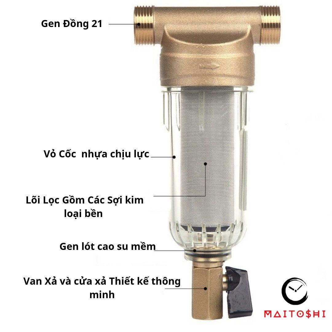 Bộ Thiết Bị Lọc Nước Đầu Nguồn MTS 9915 Độ Đục Sau Lọc  0.1NTU Bảo Hành 2 Năm