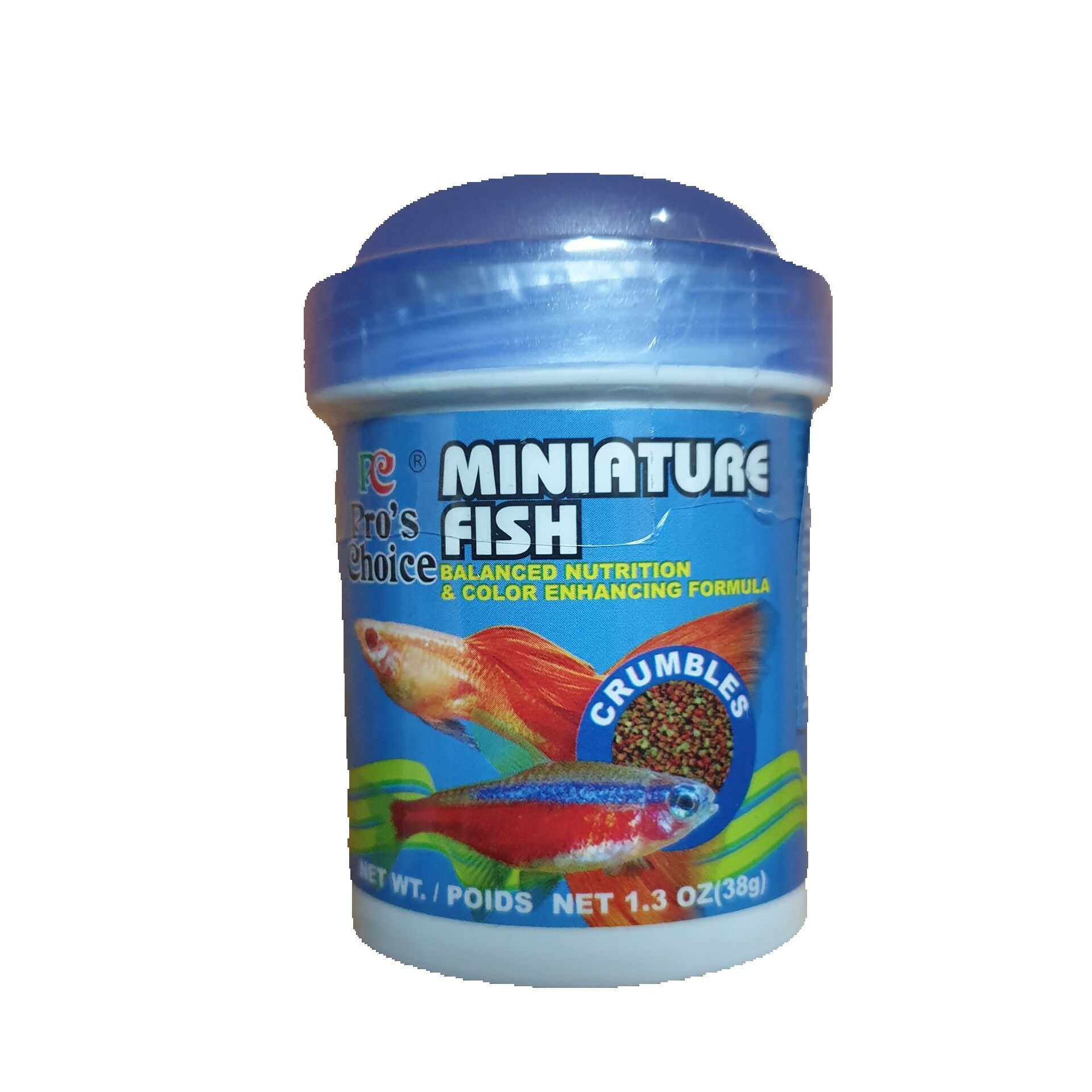 Thức Ăn Cá Thủy Sinh Miniature Fish 38g - Thức Ăn Cá Thủy Sinh Loại Tốt Pro's Choice