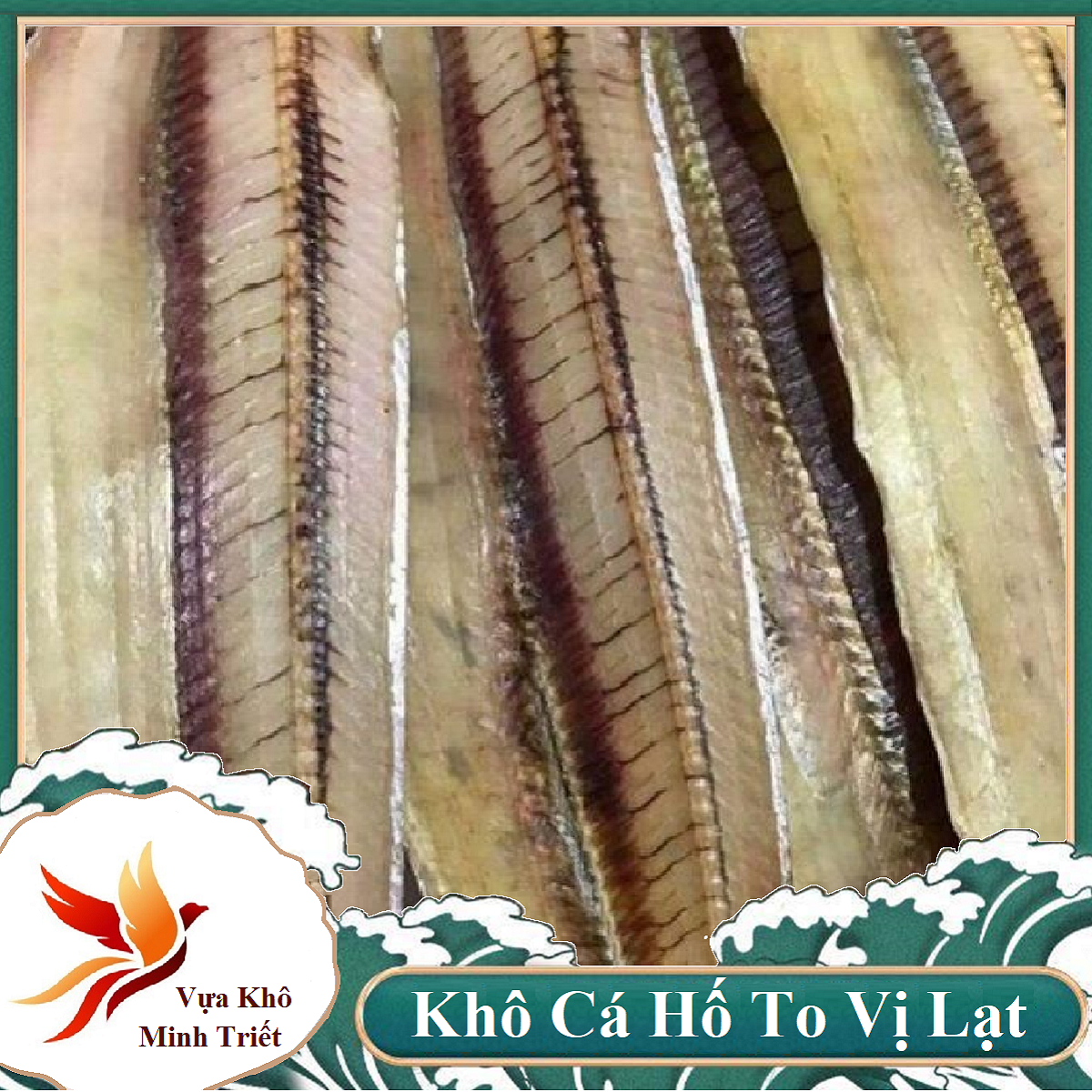 0,5kg KHÔ CÁ HỐ LẠC CÀ MAU GIỐNG Y NHƯ HÌNH- Vựa Khô Minh Triết