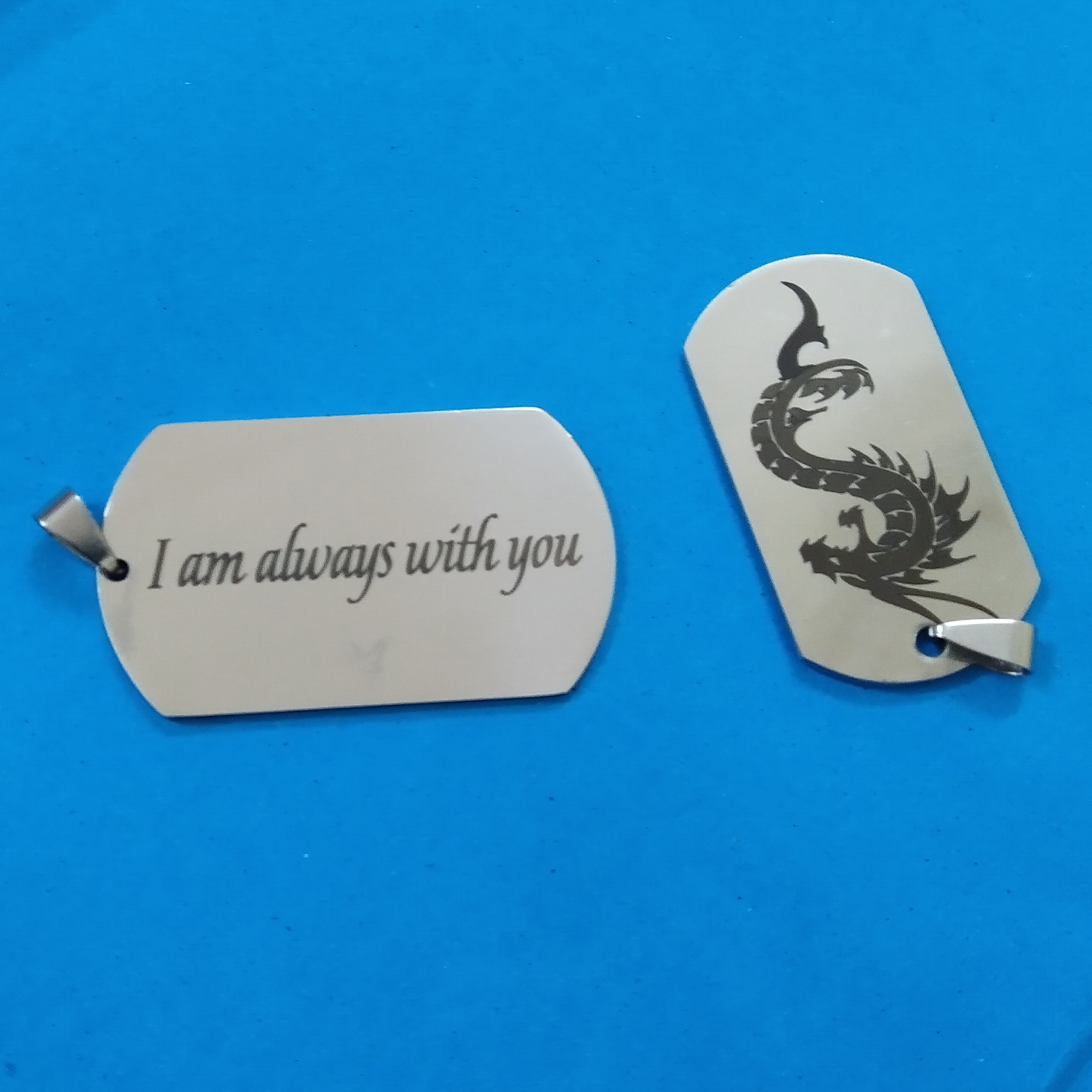 Thẻ bài lính free khắc theo yêu cầu - bảo hành vĩnh viễn không gỉ sét