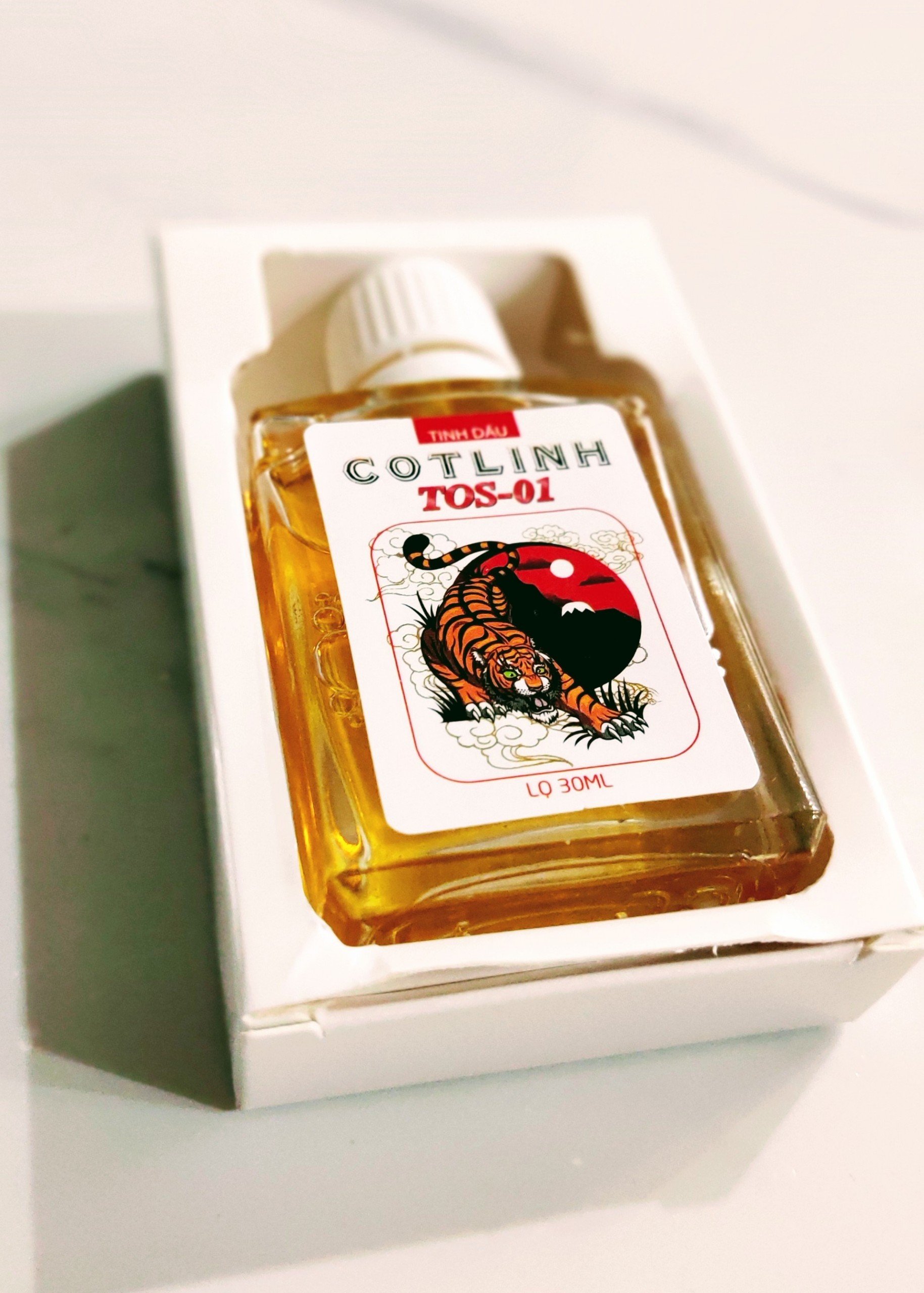 Tinh dầu xoa bóp xương khớp COTLINH TOS-01 - Thành phần 100% từ thảo dược thiên nhiên, không tác dụng phụ - Dung tích 30ml - HÀNG CHÍNH HÃNG