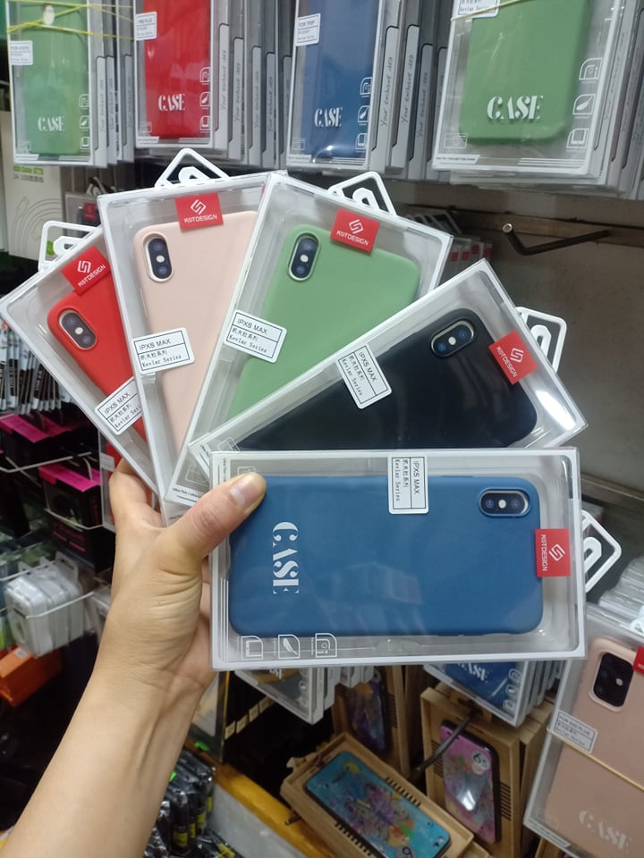 Ốp lưng chống bẩn kst design cho iphone xs max chống bám vân tay
