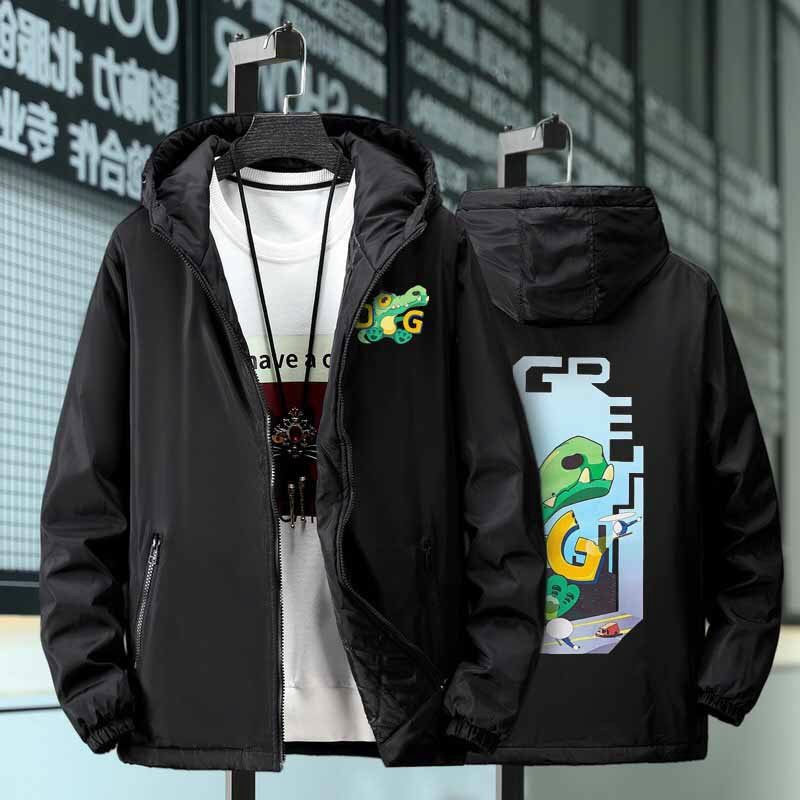 Áo Khoác Dù Nam Nữ Form Rộng in Logo Cá Sấu Cầm 2 Chữ DG Siêu Bá Đạo, Mâu Mới Hot Trend .DT