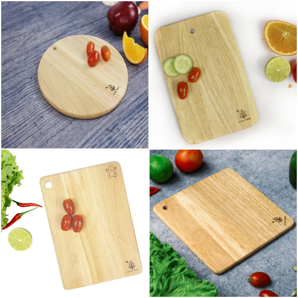 THỚT GỖ CHỮ NHẬT MỎNG - Wooden cutting board