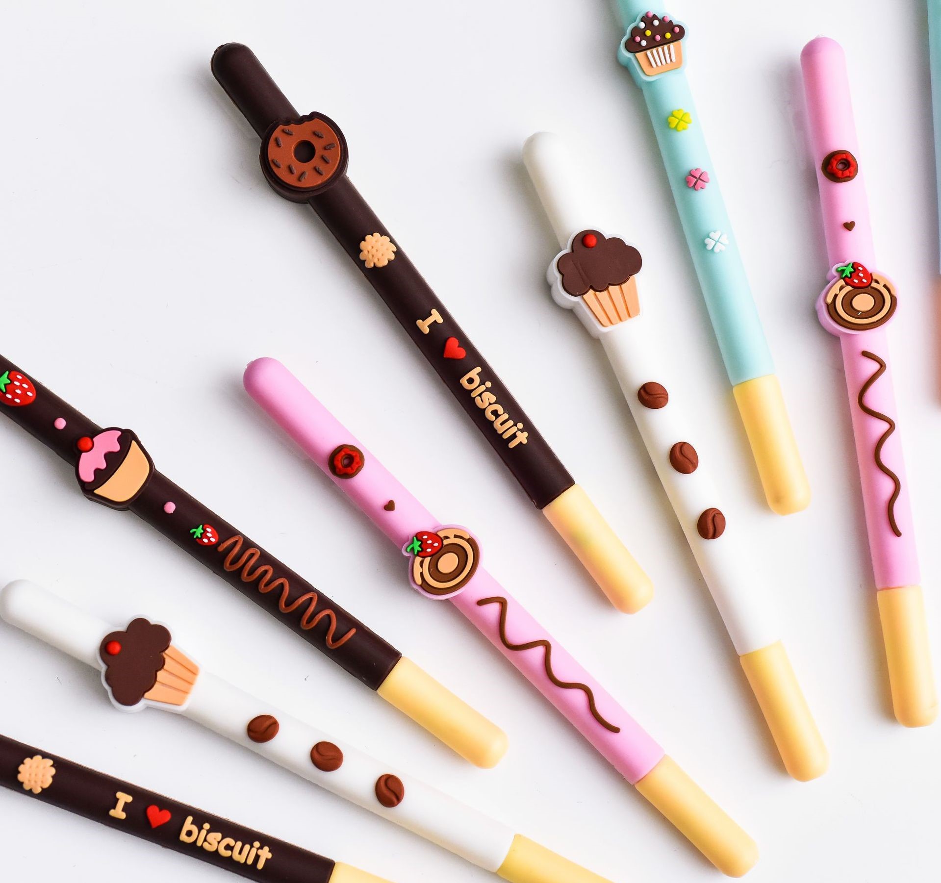 Bút Gel/Mực nước bánh que Chocolate dễ thương