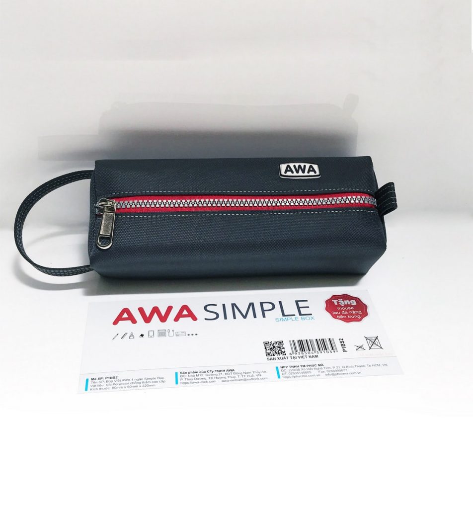 Bóp viết cao cấp awa simple box p1bs2