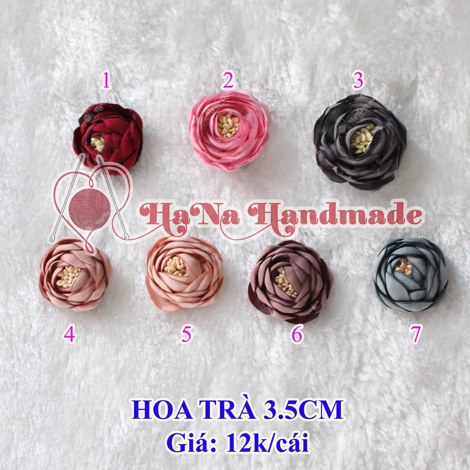 Hoa trà 3.5 cm