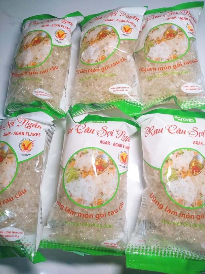 MIẾN RAU CÂU SỢI NGẮN KETO/DAS/LOWCARB . Giá 16k/1 gói