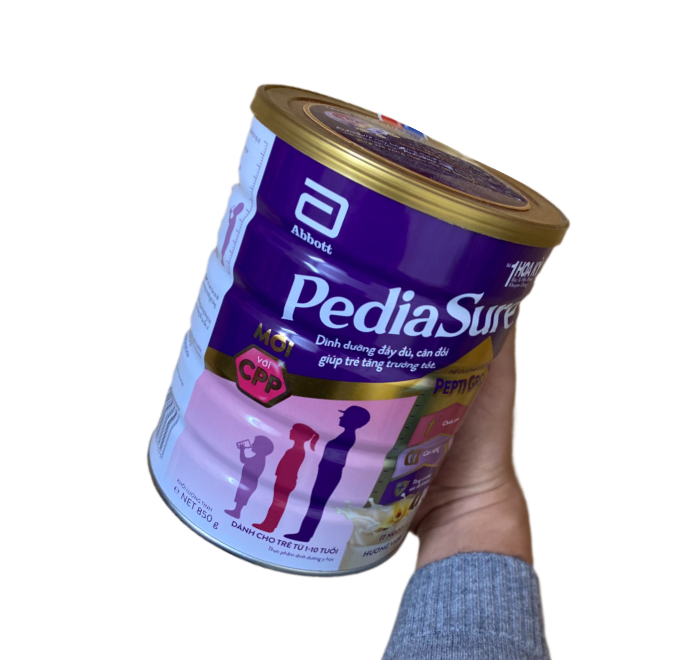 Pediasure 850g( mẫu mới) hương vani ít ngọt date 11/ 2024