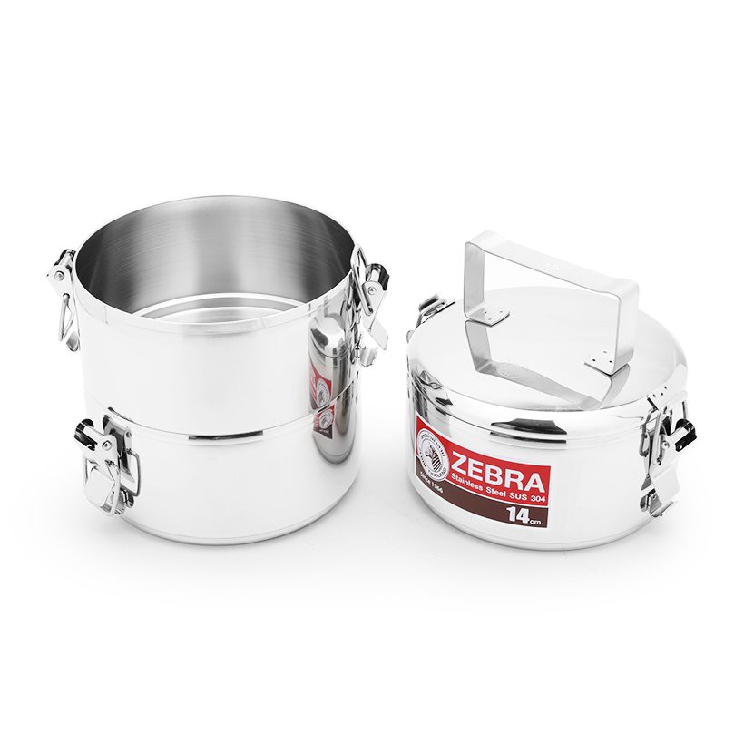Camen inox zebra thái lan 14cmx3 có khóa gài mới-150273