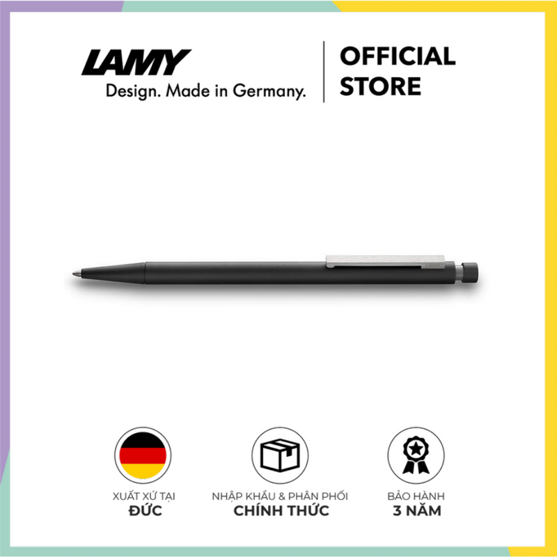 Bút bi cao cấp LAMY cp 1 Black (256) - Hãng phân phối chính thức