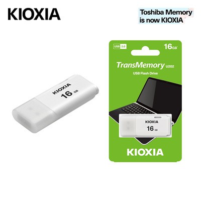 [HCM]USB Kioxia 16GB USB 2.0 U202 Màu Trắng