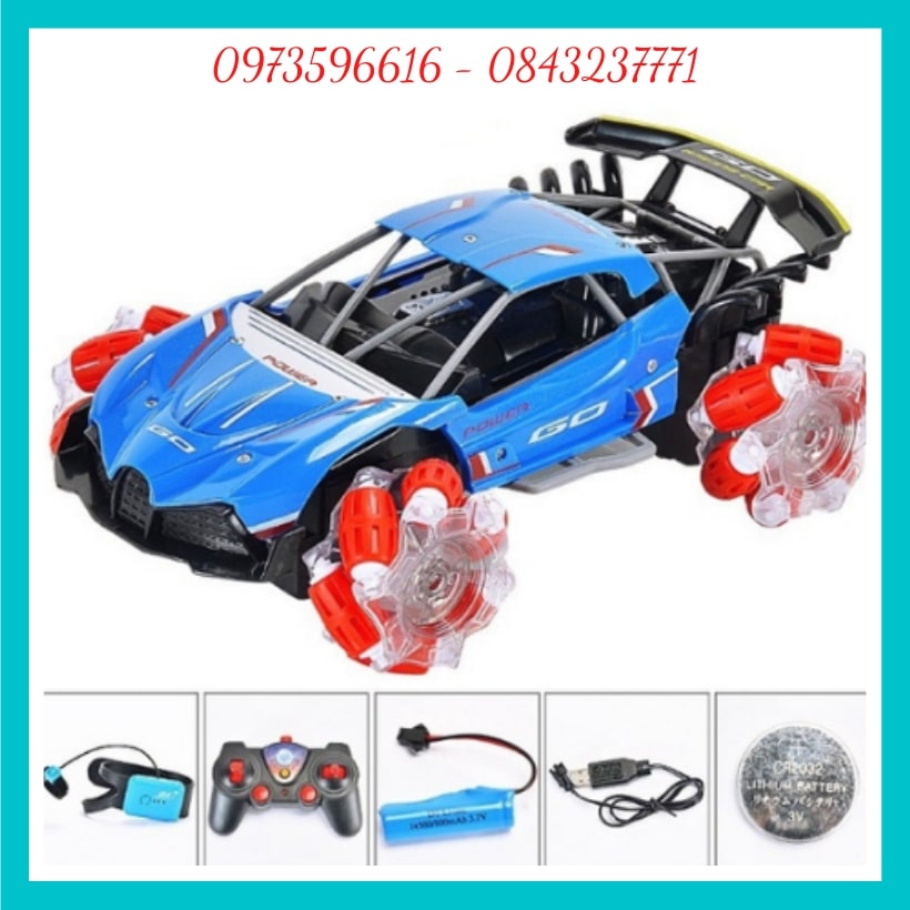 Xe điều khiển từ xa, ô tô điều khiển, xe điều khiển cử chỉ bằng tay dùng pin sạc xoay 360 độ Mã.7003