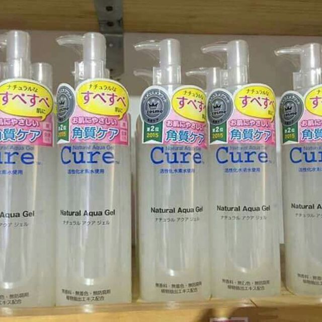 Gel tẩy da chết cure natural aqua nhật 250ml