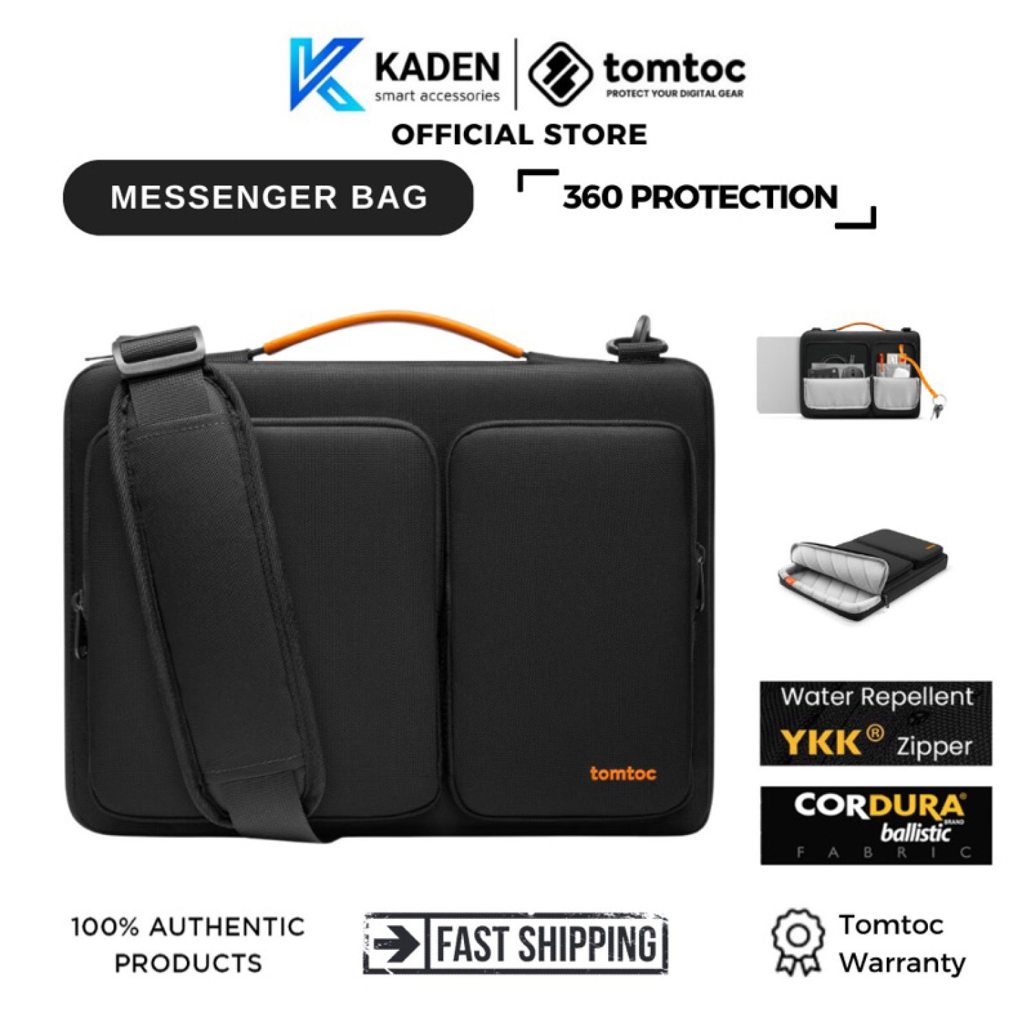 Tomtoc (USA) versatile 360 * shoulder bags-422-authentic