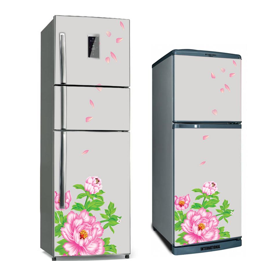[HCM]Decal dán tủ lạnh 3 ngăn