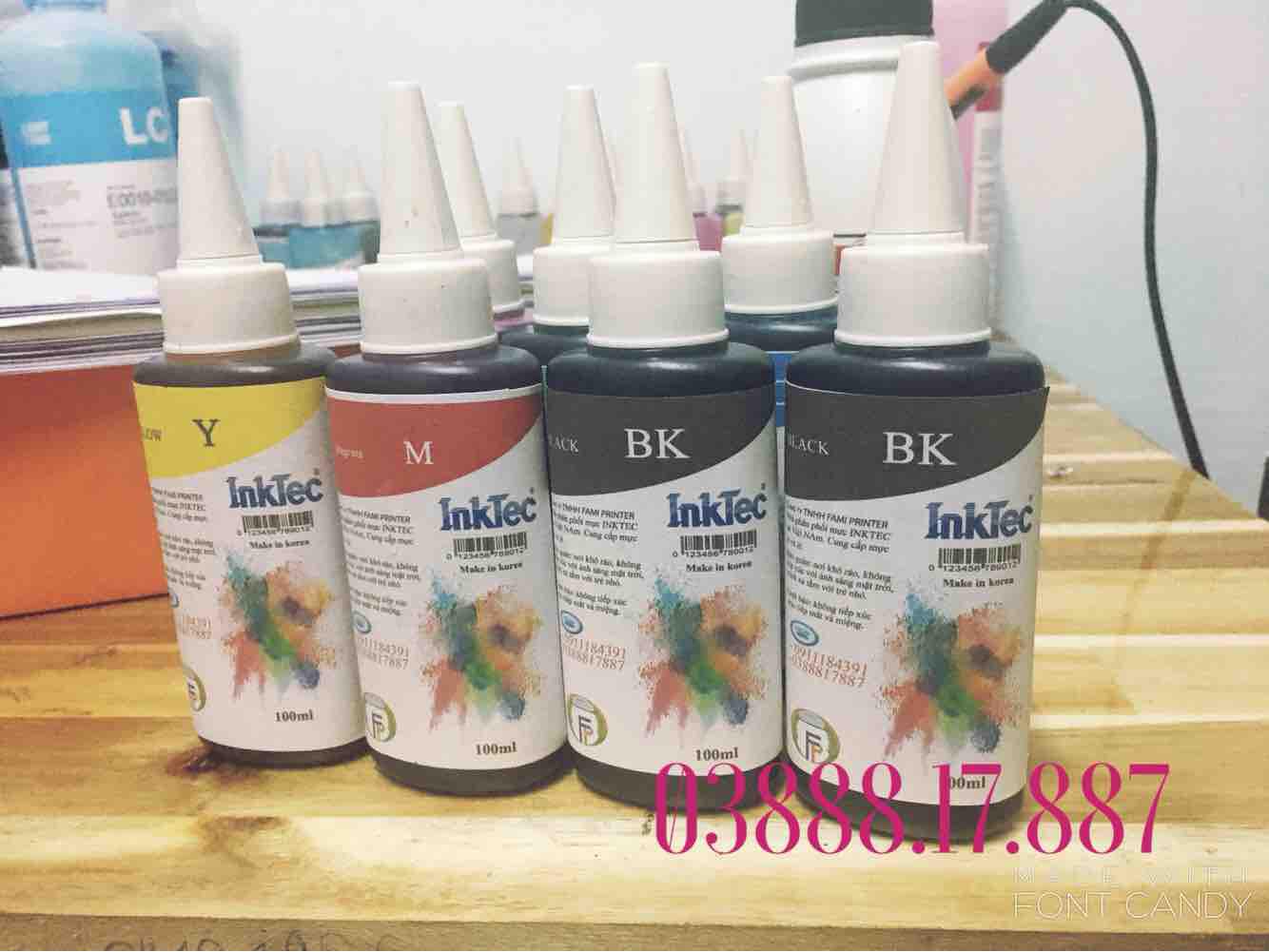 Bộ 4 màu mực Máy in HP DeskJet Ink Advantage 1115