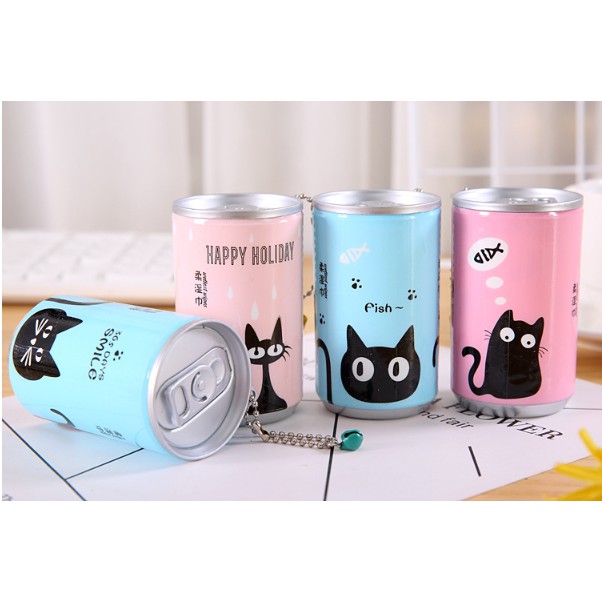 Khăn giấy ướt, bông tẩy trang dạng lon cute