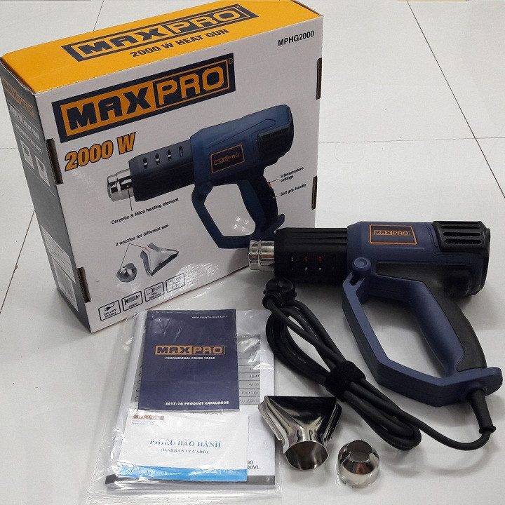 Máy thổi nhiệt maxpro mphg2000