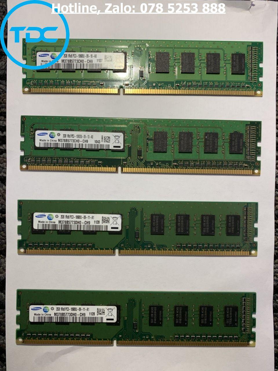 RAM máy tính để bàn Samsung, hynix, kingston, adata, mirco ... DDR3 8GB / 4GB / 2GB bus 1333/1600 Mhz. Hàng tháo máy đồng bộ đẹp long lanh.