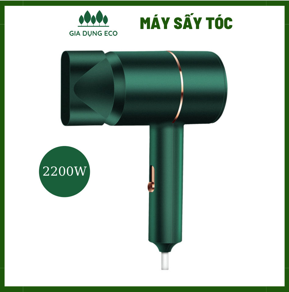 Máy sấy tóc tạo kiểu công suất lớn 2200w 2 chiều nóng lạnh – hàng nội địa trung