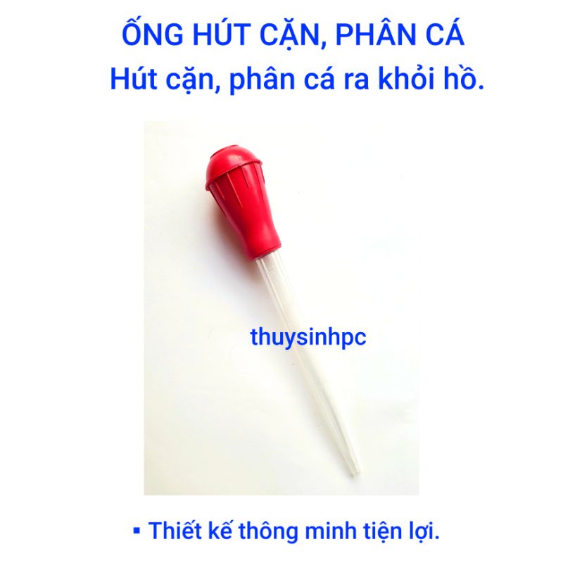 Ống hút phân, cặn hồ cá cảnh thủy sinh
